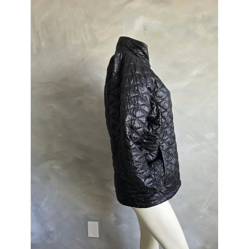 The North Face Thermoball Insulated Black Puffer Jacket Womens Sz M